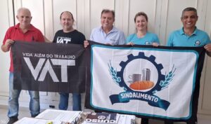 Encontro entre Sindalimento Sorocaba e VAT fortalece diálogo e união em defesa dos trabalhadores