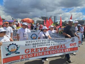 Sindicato da Alimentação de Sorocaba marca presença em Brasília na luta por direitos dos trabalhadores